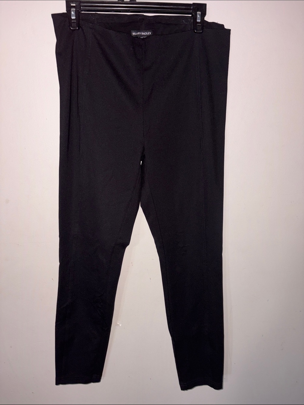 Hilary Radley Black Pull-On Leggings